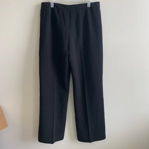 Kasper black lined dress pants
